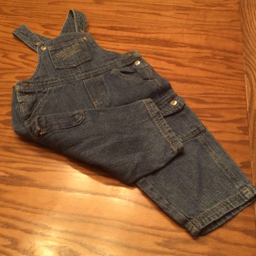 Calvin Klein Jean Bibs, Kids Sz 18 mos.